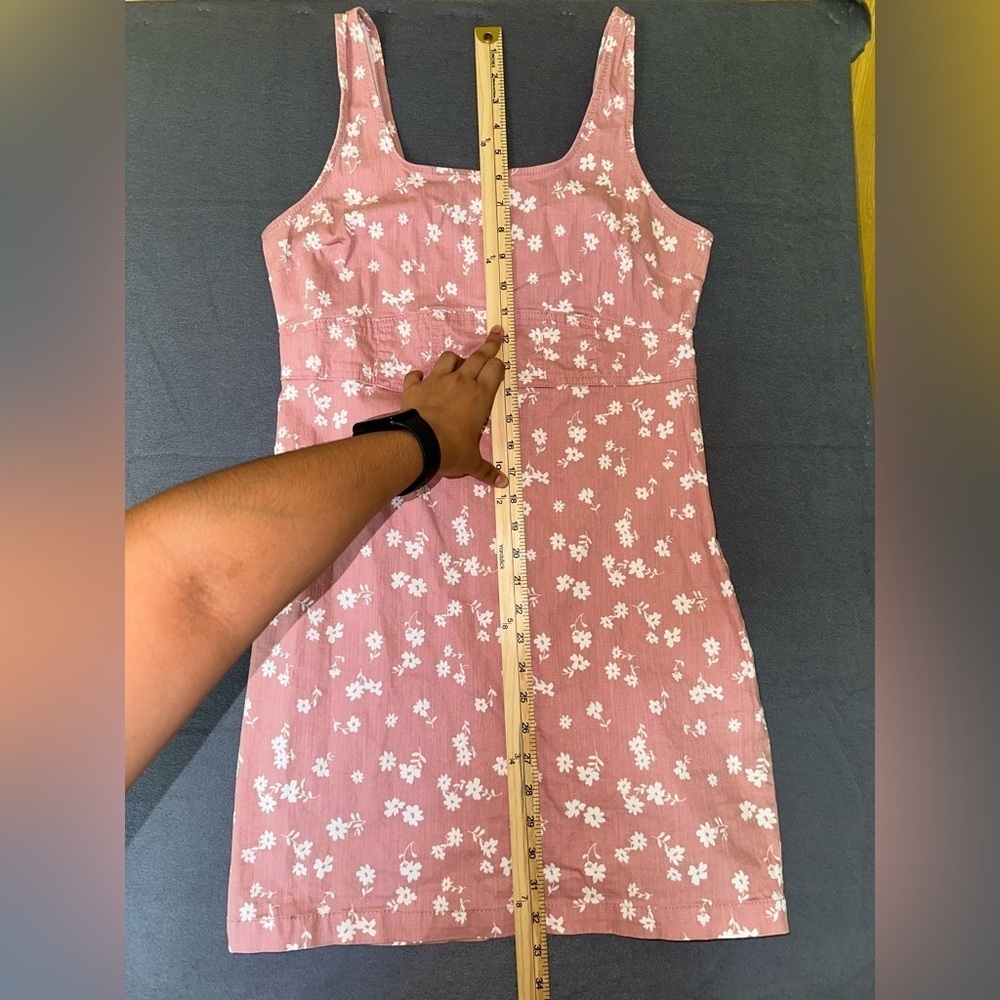 No Boundries Pink Floral Mini Dress - Picture 6 of 6